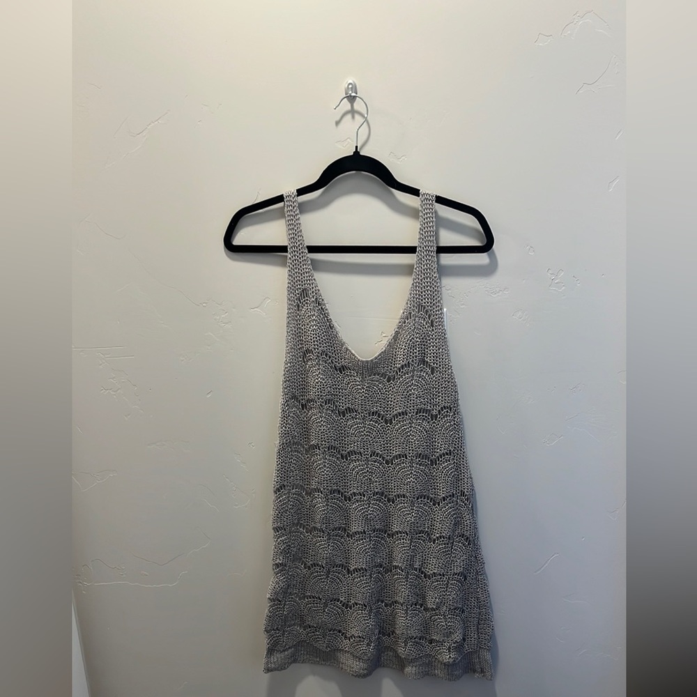 Basic Gray Swim Coverup